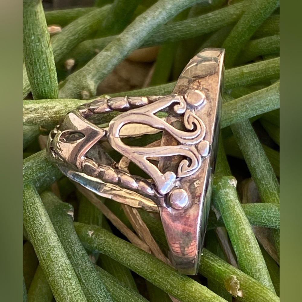 Abalone Sterling Ring - Picture 2 of 4